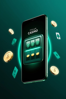 Smartphone con app casino Amonbet